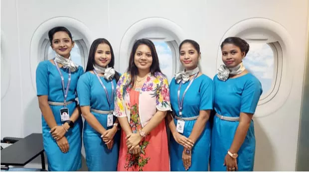 Cabin crew training group